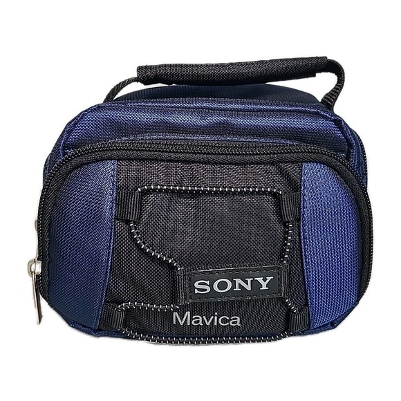 Sony‎ Mavica Soft Camera Bag Case Zippers Adjustment Strap Photography - Picture 1 of 7